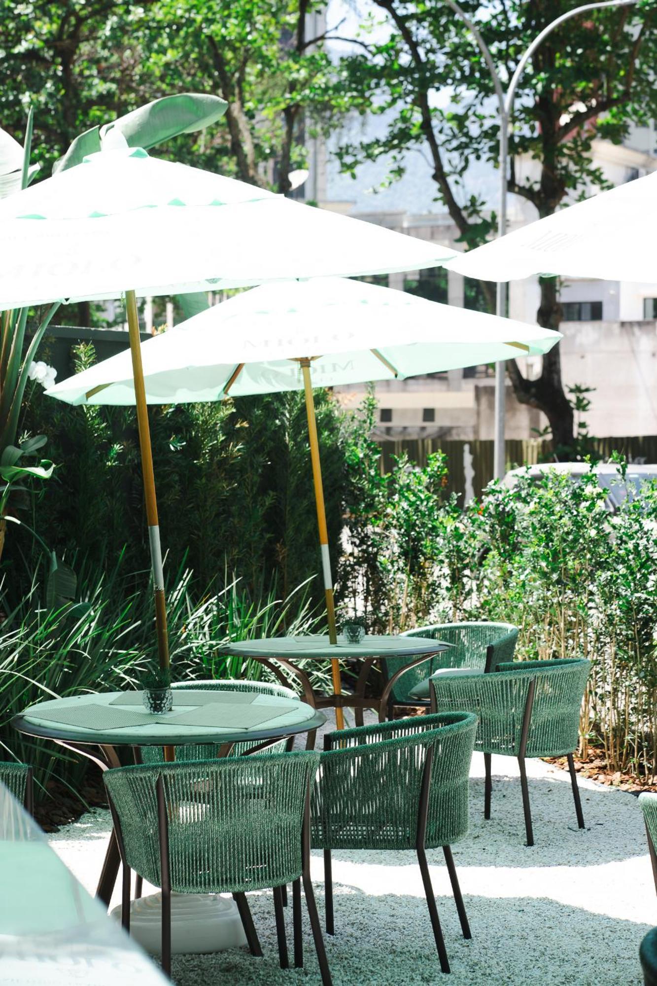 Hotel Radisson Rio De Janeiro Barra Exteriér fotografie The garden of the restaurant