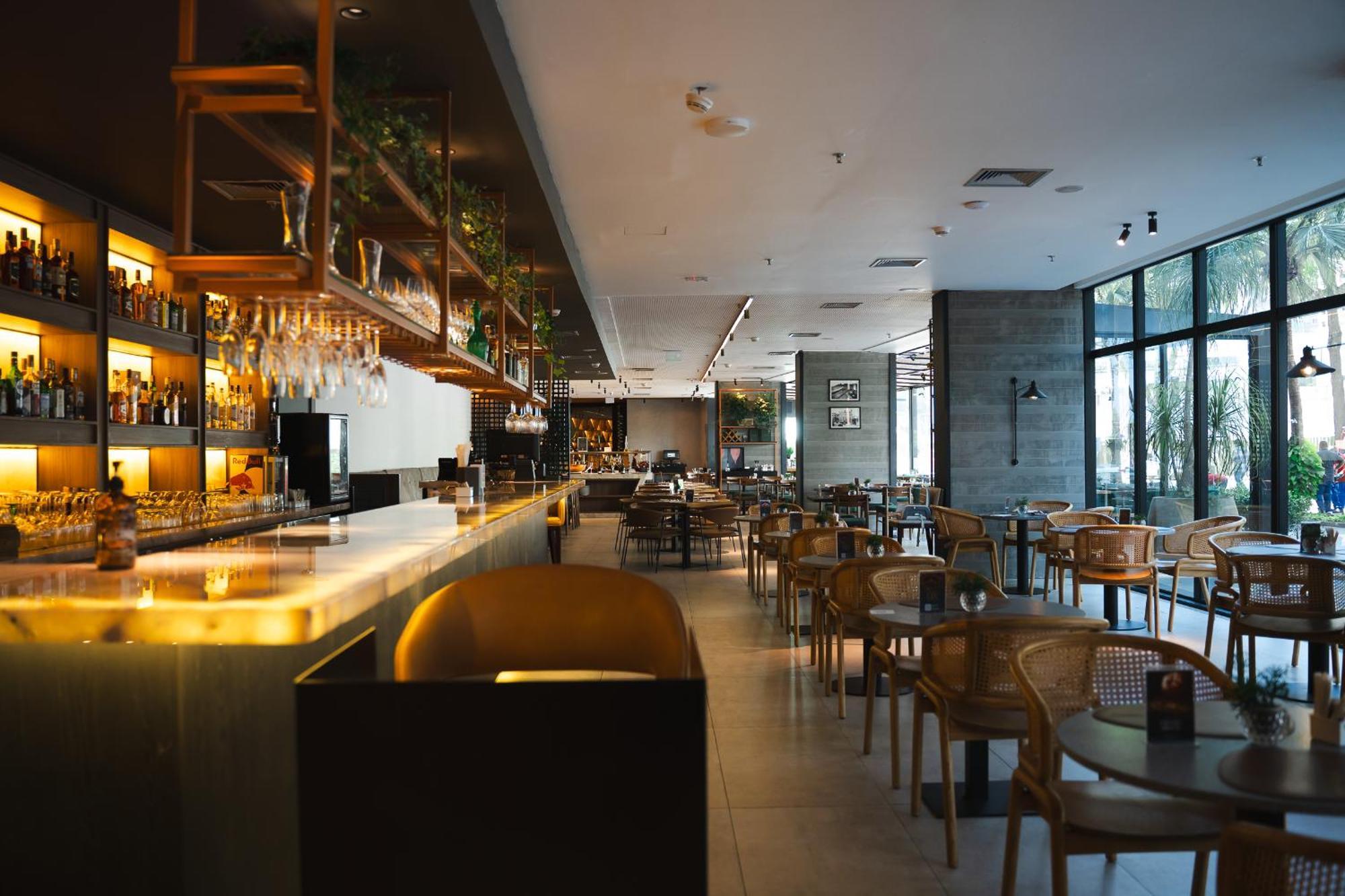 Hotel Radisson Rio De Janeiro Barra Exteriér fotografie The interior of the restaurant