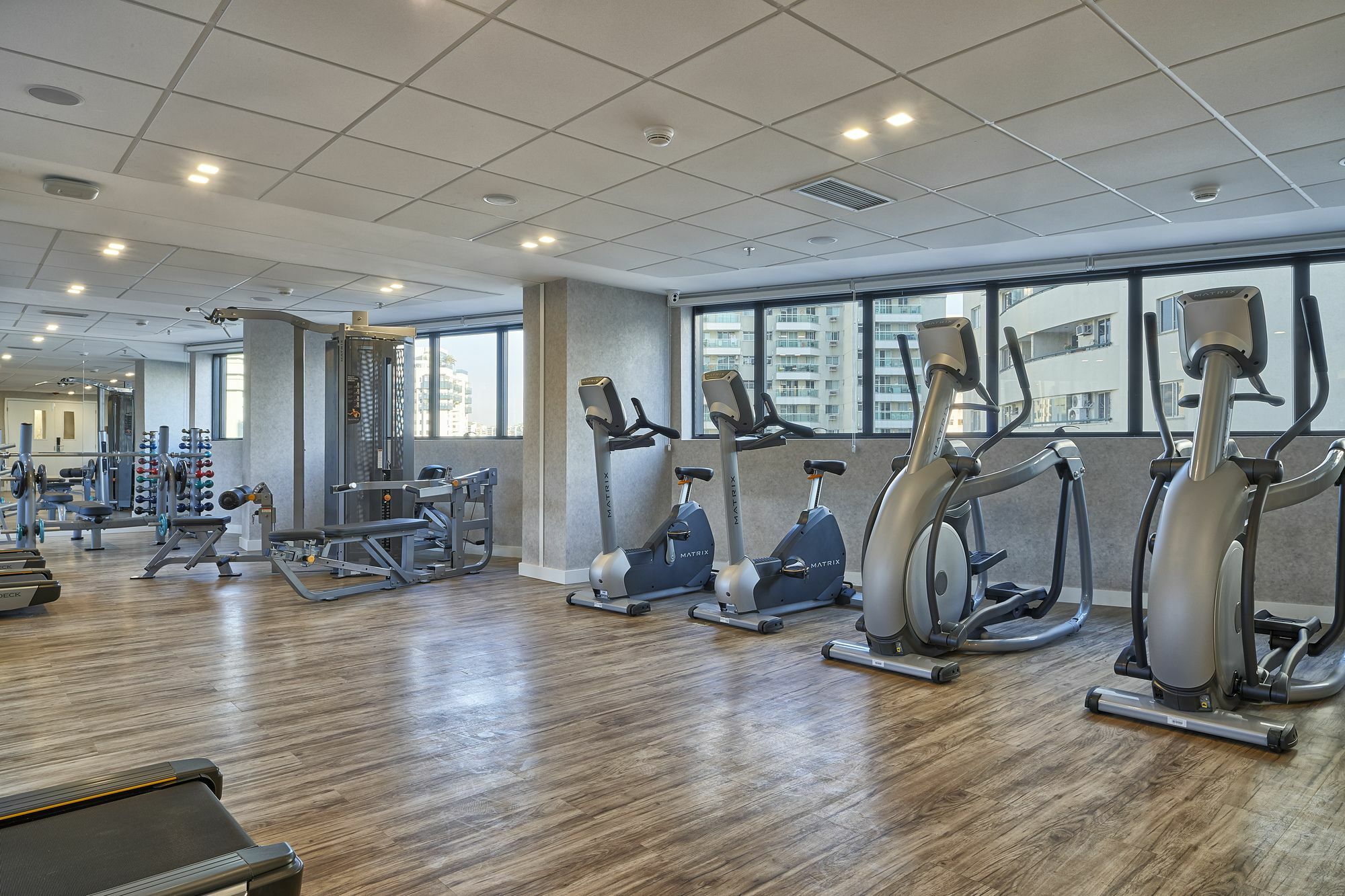 Hotel Radisson Rio De Janeiro Barra Exteriér fotografie The gym at the 1001 North Rush